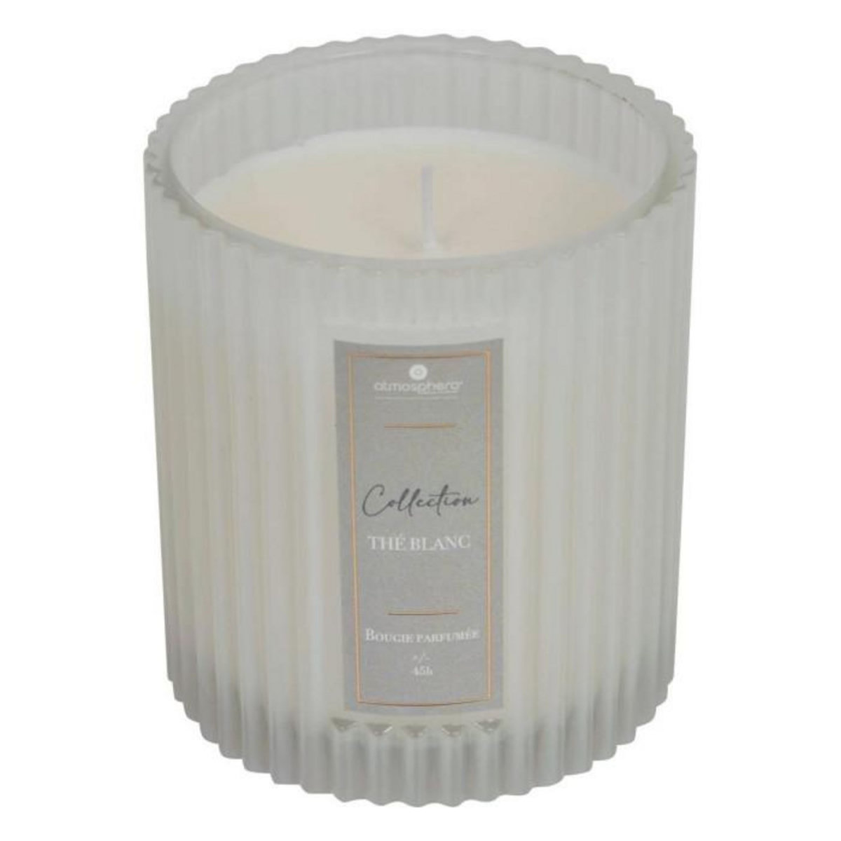 ATMOSPHERA Bougie Parfumée en Verre  Albie  290g Thé Blanc