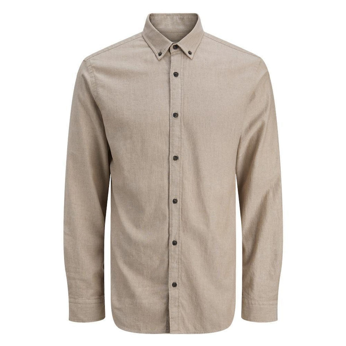 Jack & Jones Chemise Beige Homme Jack & Jones Classic Melange