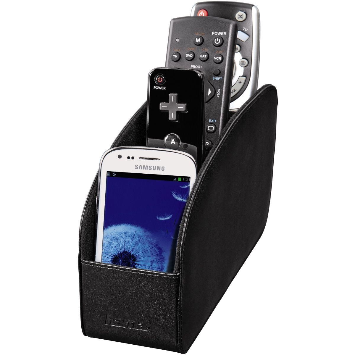 Hama Socle de rangement de telecommande Major Noir