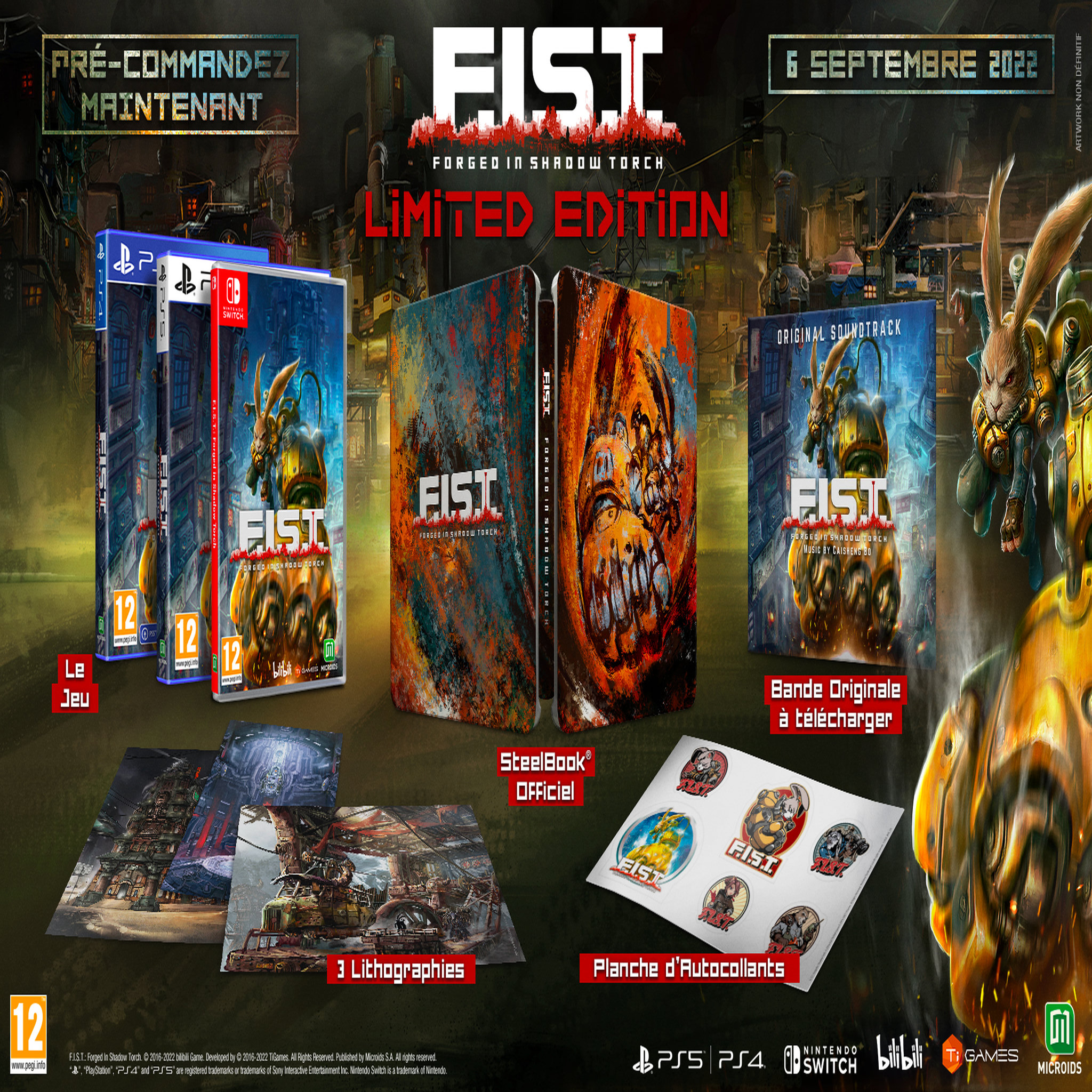Voir la diapositive 3 : F.I.S.T Forged In Shadow Torch PS5