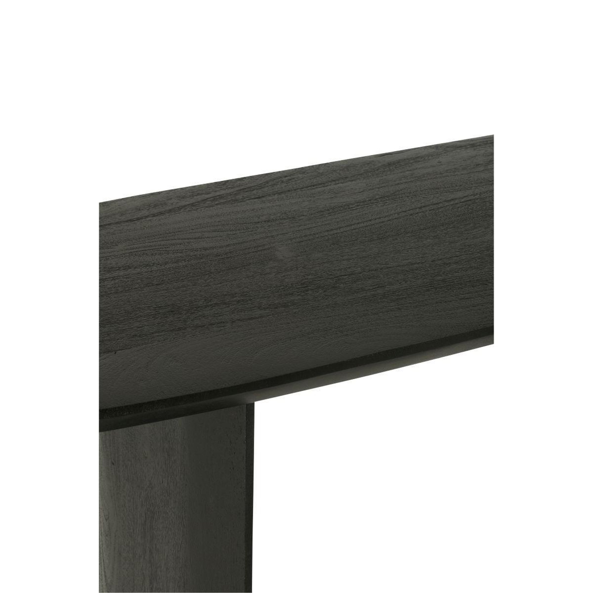 Voir la diapositive 4 : J-LINE Console en bois  william  130cm noir