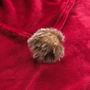 Voir la diapositive 3 : Paris Prix Plaid Flanelle Pompons  Snowy  125x150cm Rouge