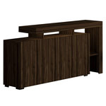 Habitat et Jardin Buffet en bois  Beliz  - 170 x 35 x 80 cm - Noyer