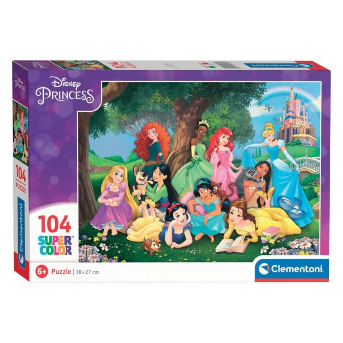 CLEMENTONI Clementoni Jigsaw Puzzle - Disney Princess, 104st. 25743