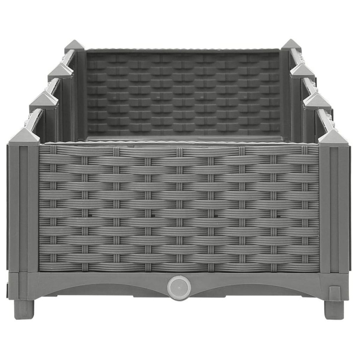 VIDAXL Lit sureleve 120x40x23 cm Polypropylene