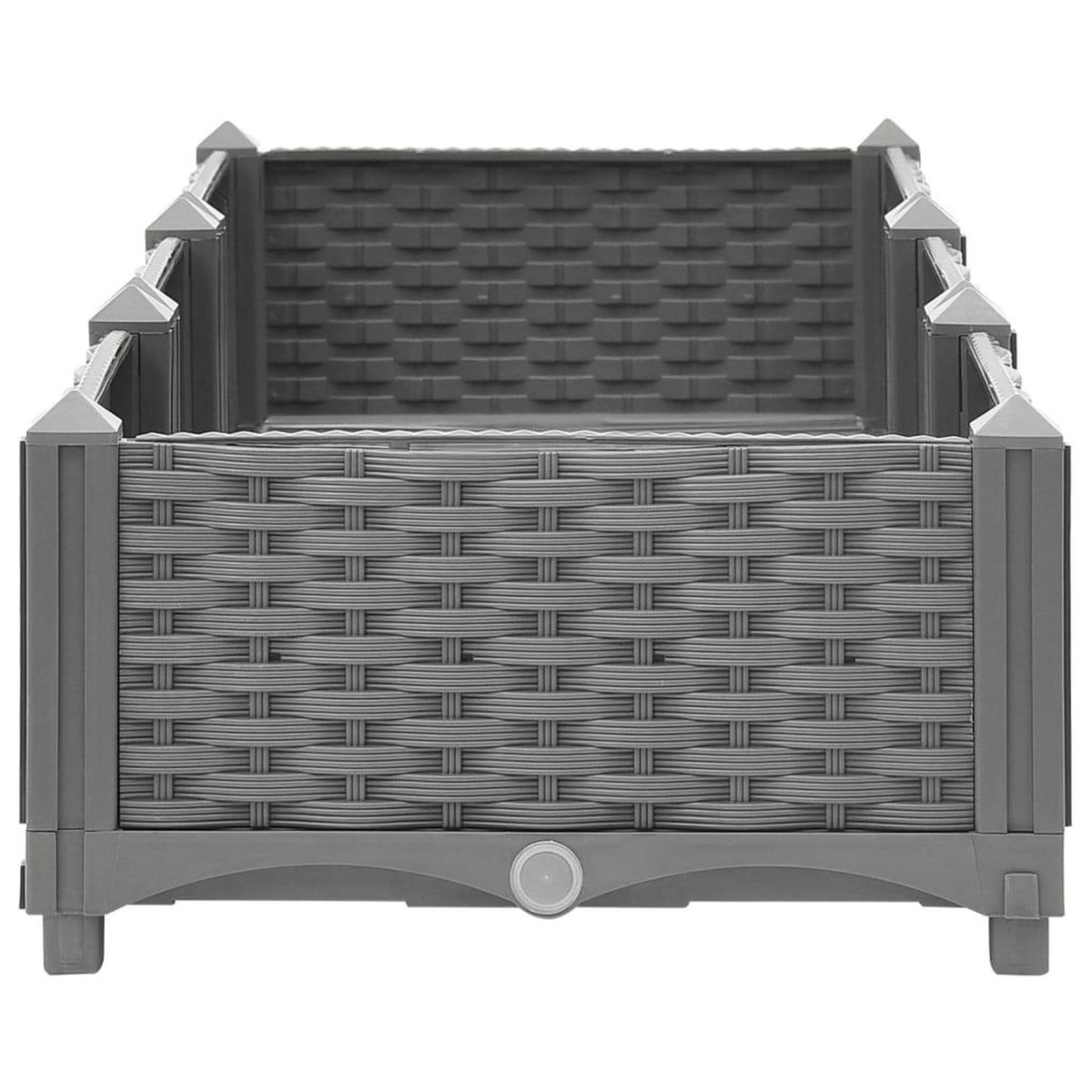 VIDAXL Lit sureleve 120x40x23 cm Polypropylene