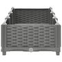 Voir la diapositive 5 : VIDAXL Lit sureleve 120x40x23 cm Polypropylene