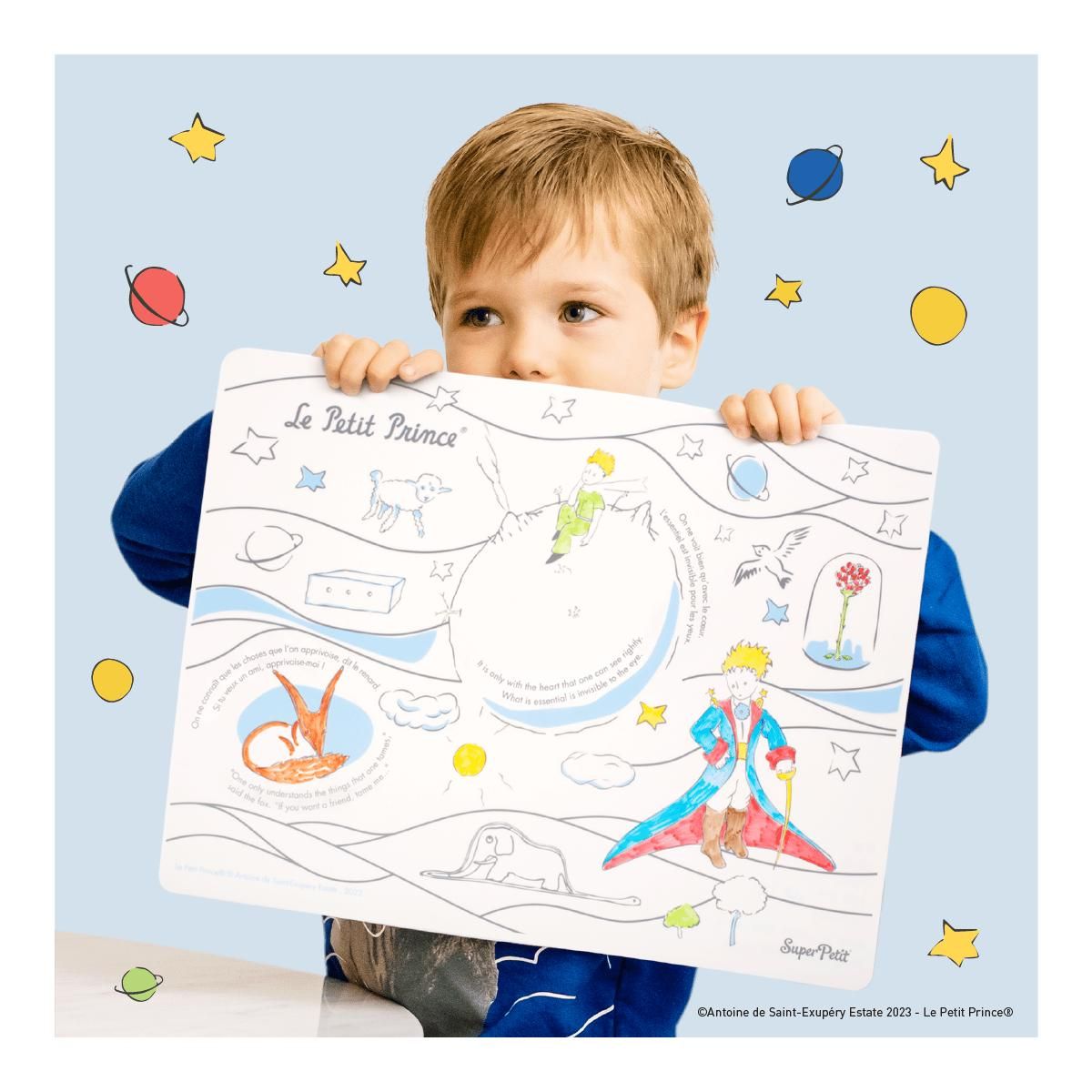 SUPER PETIT Set coloriage reutilise Le Petit Prince