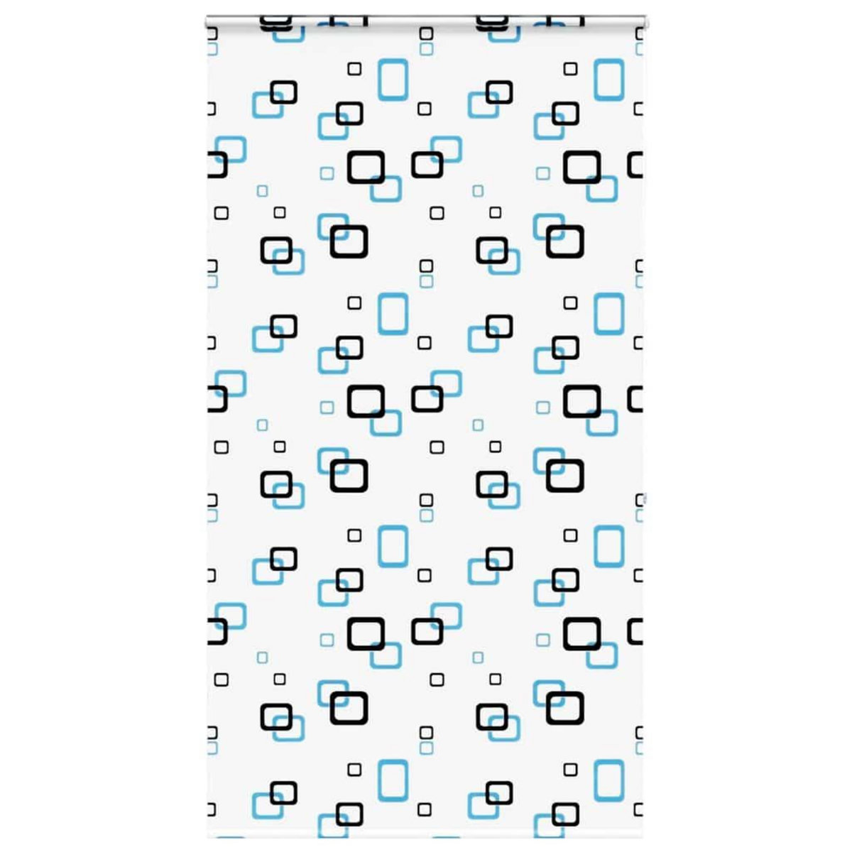 VIDAXL Store enrouleur de douche avec cassette largeur du tissu 126 cm