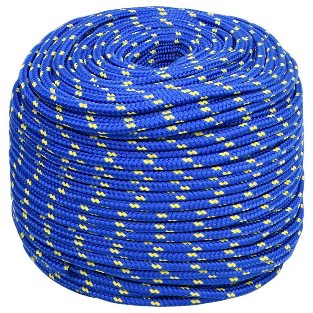 VIDAXL Corde de bateau Bleu 6 mm 50 m Polypropylene