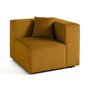 Voir la diapositive 1 : LISA DESIGN Arty - module d'assise droit - en velours côtelé
