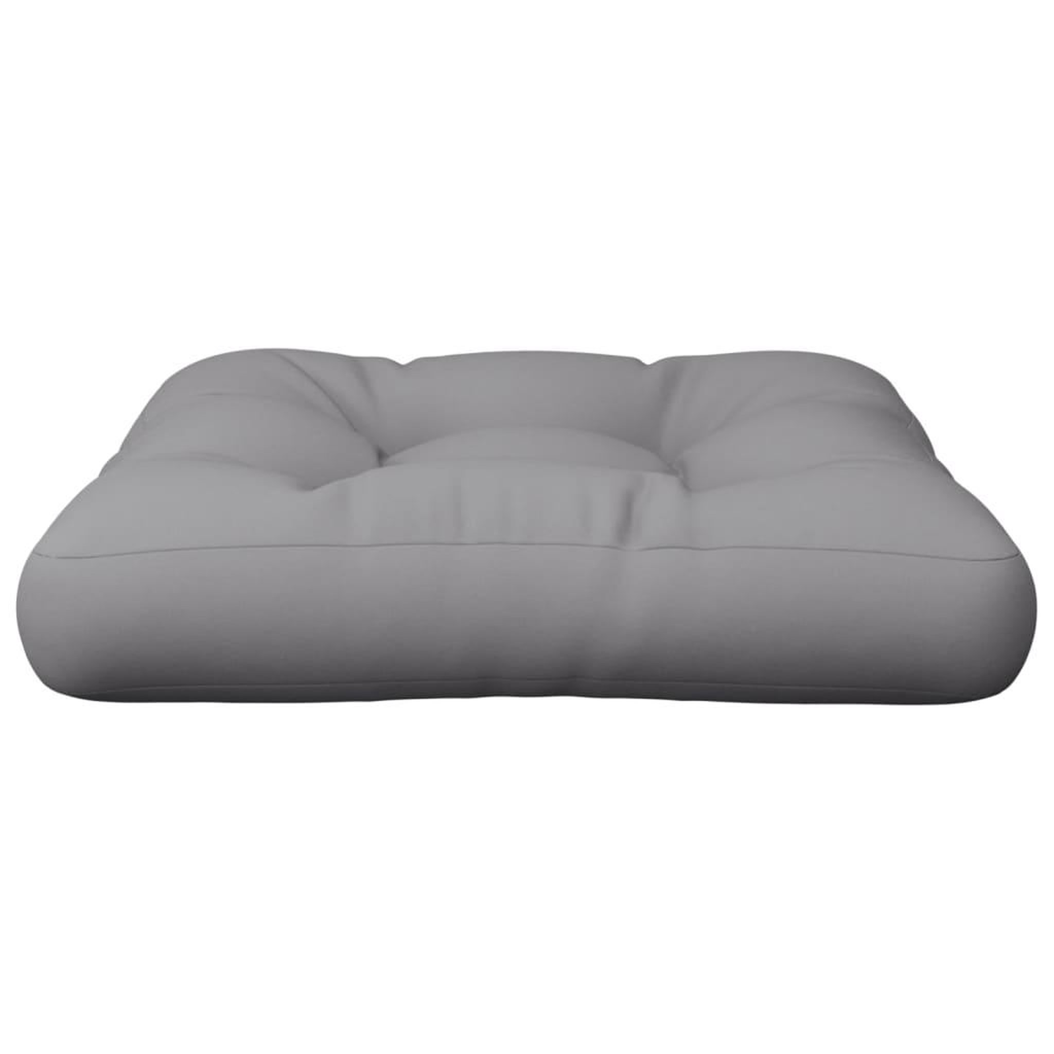 Voir la diapositive 4 : VIDAXL Coussin de palette gris 58x58x10 cm tissu