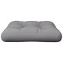 Voir la diapositive 4 : VIDAXL Coussin de palette gris 58x58x10 cm tissu