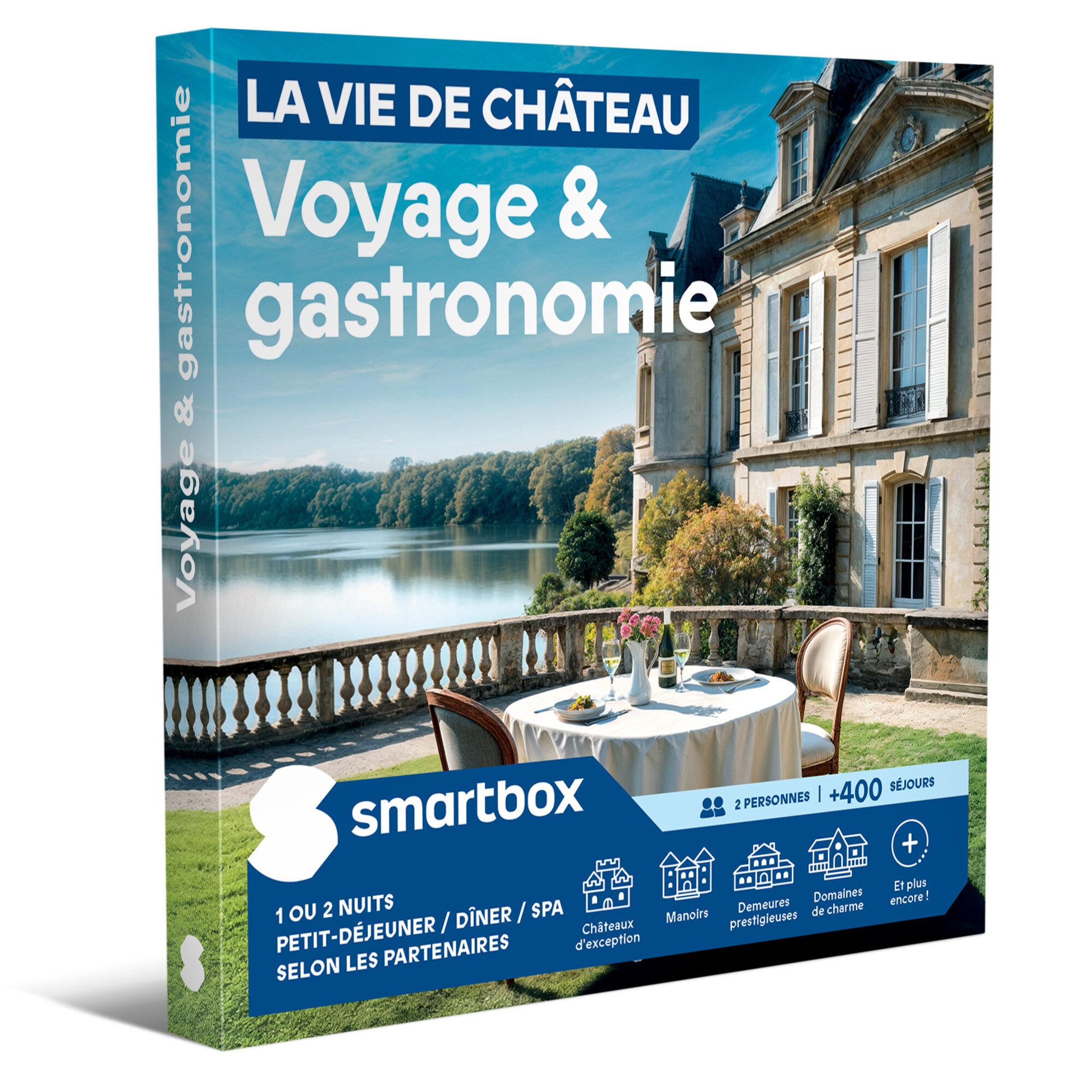 Smartbox La vie de château - voyage & gastronomie - coffret cadeau séjour