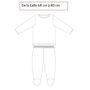Voir la diapositive 3 : IN EXTENSO Pyjama 2 pièces bébé garçon