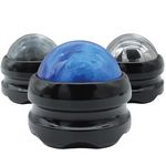 VIVEZEN Boule de massage roll on avec rotation à 360°. Coloris disponibles : Bleu