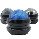 VIVEZEN Boule de massage roll on avec rotation à 360°. Coloris disponibles : Bleu