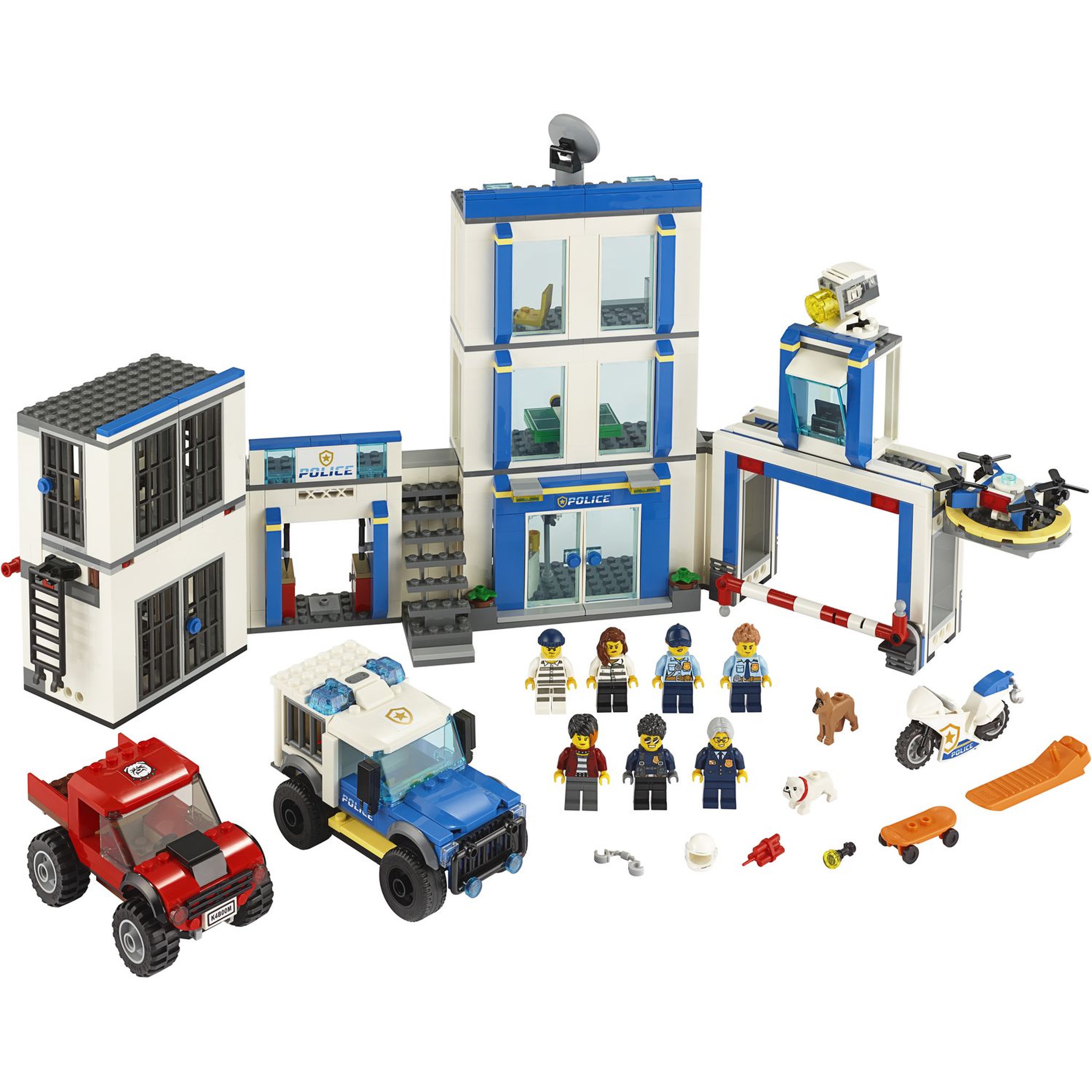 Voir la diapositive 2 : LEGO City 60246 - Le Commissariat de Police