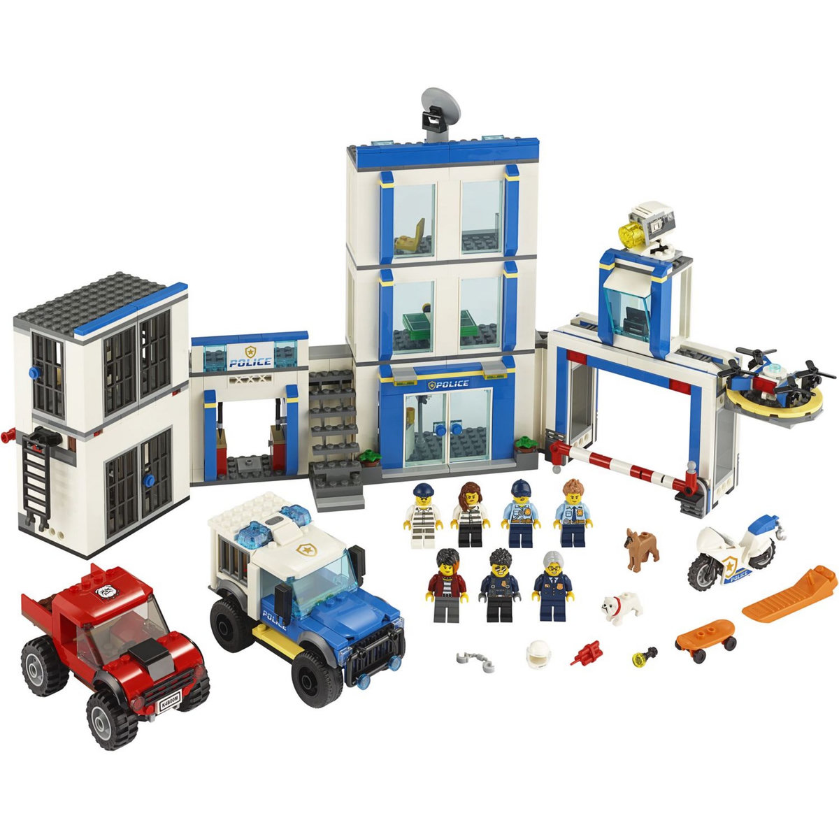 LEGO City 60246 - Le Commissariat de Police