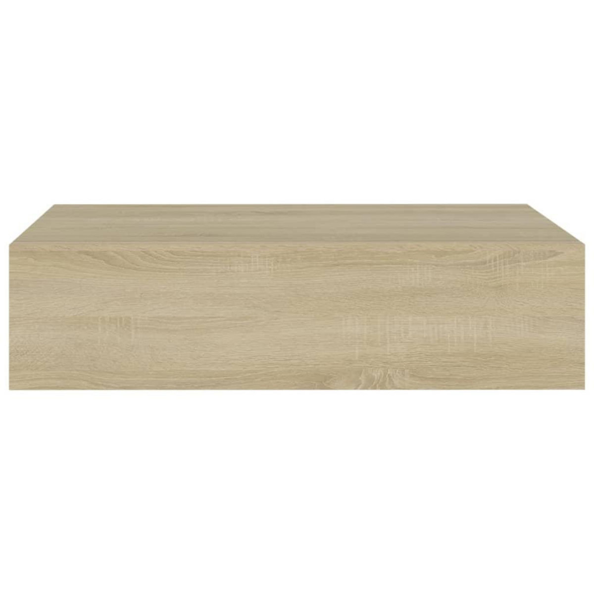VIDAXL Etagere a tiroir murale chene 40x23,5x10 cm MDF