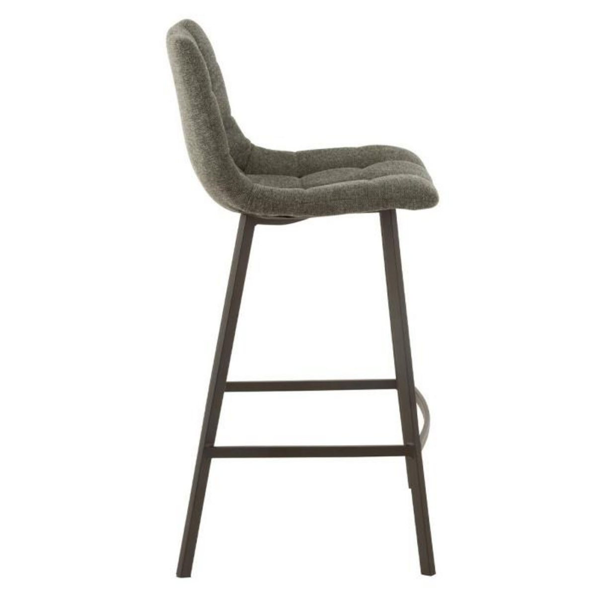 Paris Prix Chaise de Bar Design  Stéphane  95cm Gris Foncé