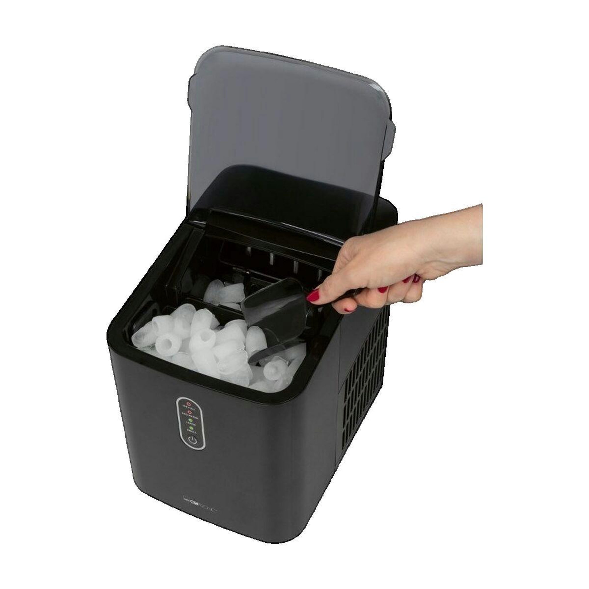 Voir la diapositive 3 : CLATRONIC Machine à glaçons Clatronic compacte et rapide