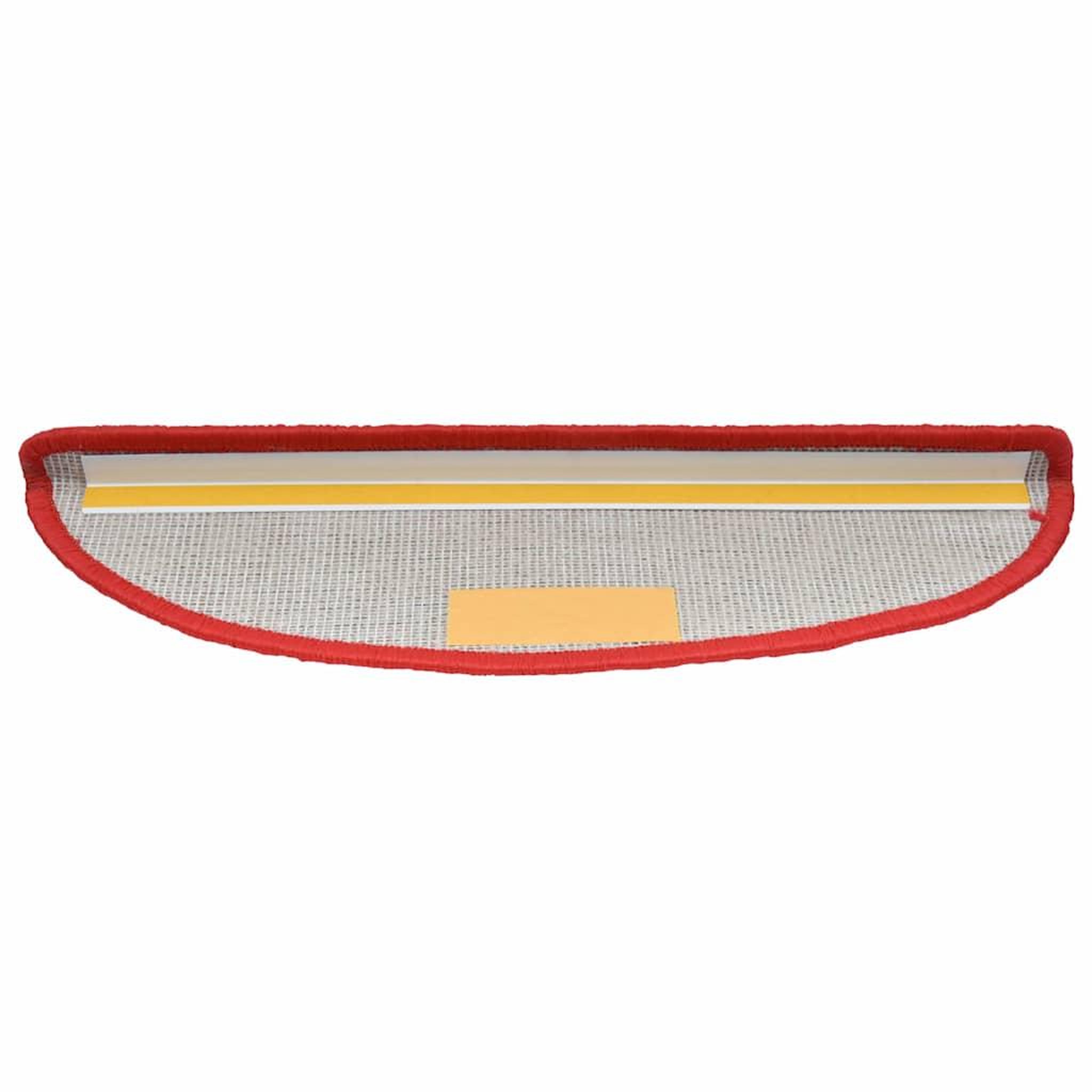 Voir la diapositive 4 : VIDAXL Tapis d'escalier 30 pcs rouge 65x21x4 cm