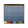  Set 24 crayons de couleur aquarellables - Boîte métal - Marino