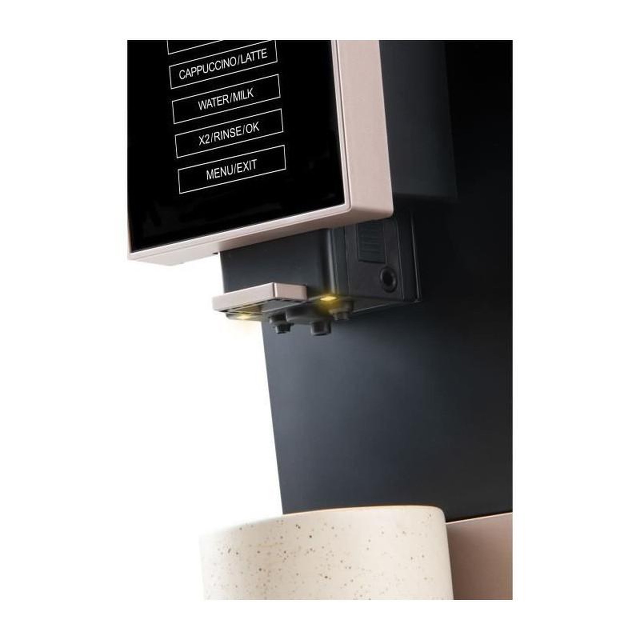 Voir la diapositive 4 : Domo Machine a expresso automatique avec broyeur - DOMO - DO743K - 1350 W - 19 bar - 125 g café - Noir