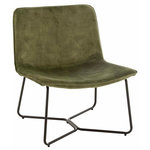 Paris Prix Fauteuil Lounge Design  Isabel  76cm Vert