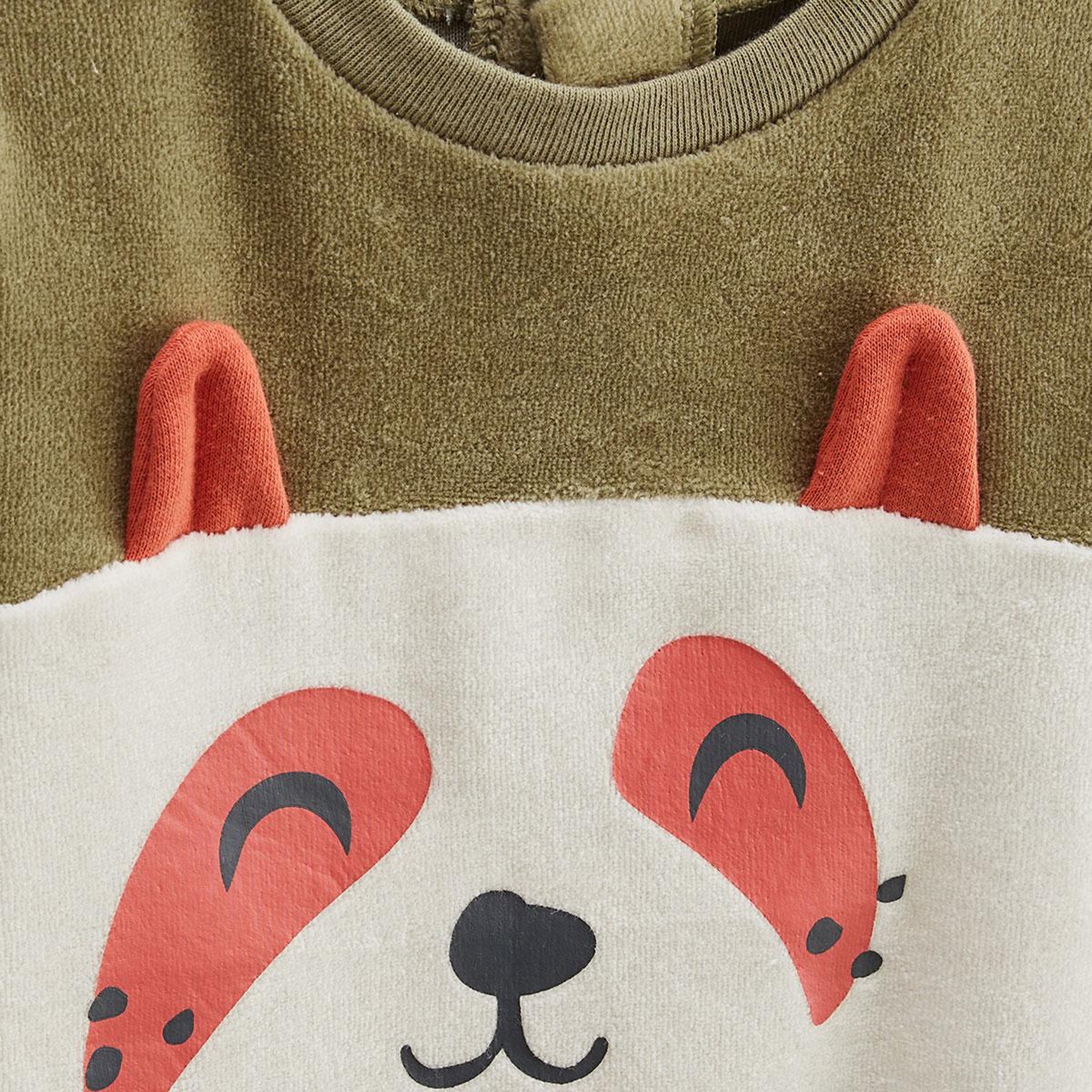 Voir la diapositive 3 : Petit Béguin Lot de 2 pyjamas enfant 2 pièces en velours gustin