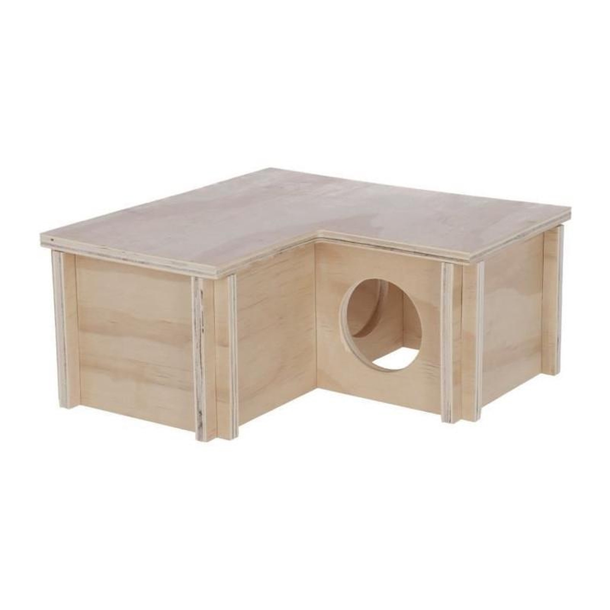 Voir la diapositive 2 : KERBL Maison pour petit rongeur - KERBL - 81828 - 24 x 24 x 11 cm