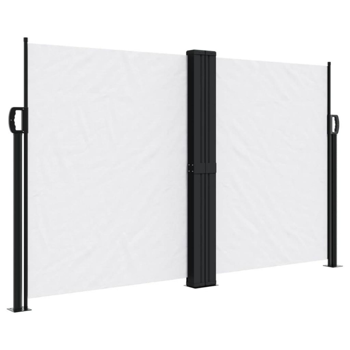 VIDAXL Auvent lateral retractable blanc 140x1000 cm