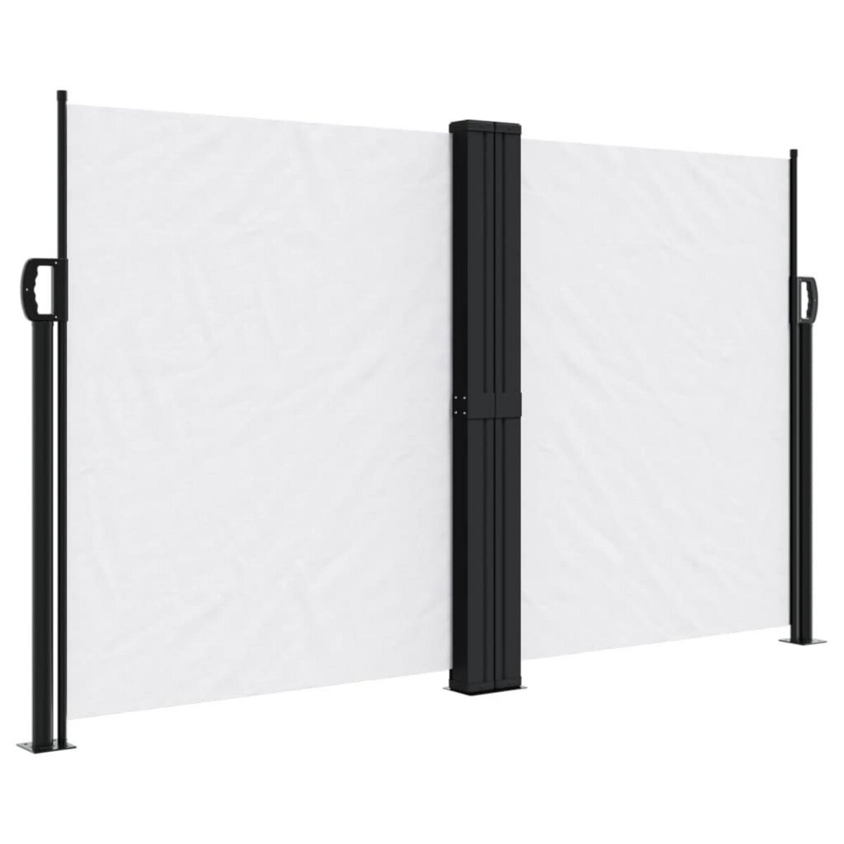 VIDAXL Auvent lateral retractable blanc 140x1000 cm