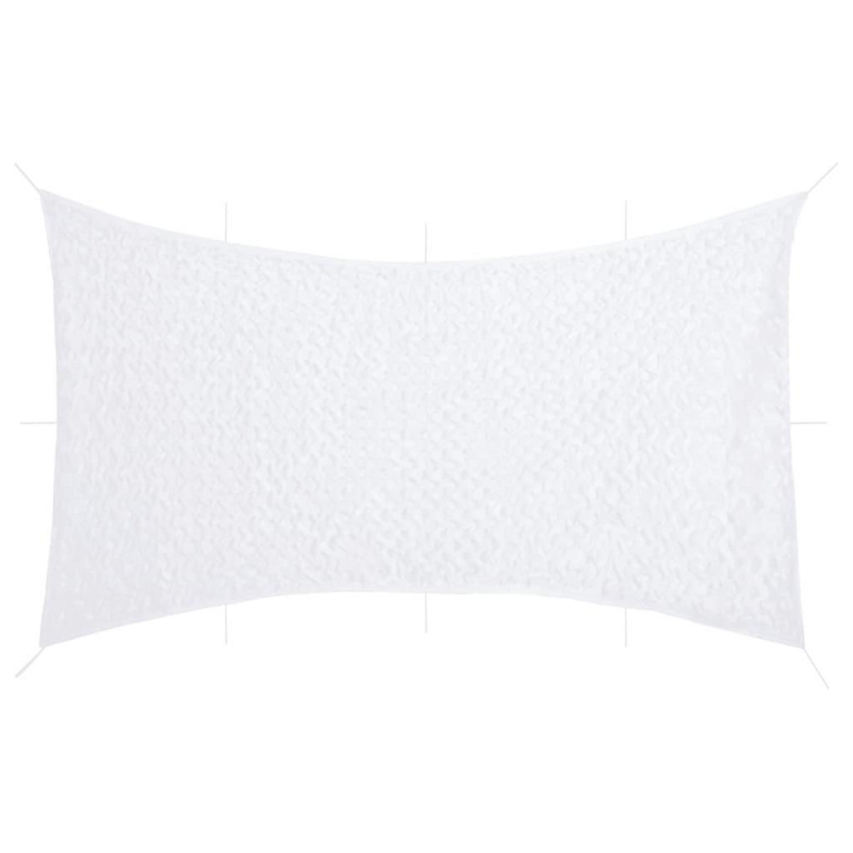 VIDAXL Filet de camouflage avec sac de rangement 816x520 cm blanc