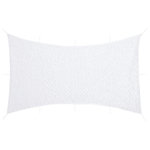 VIDAXL Filet de camouflage avec sac de rangement 816x520 cm blanc