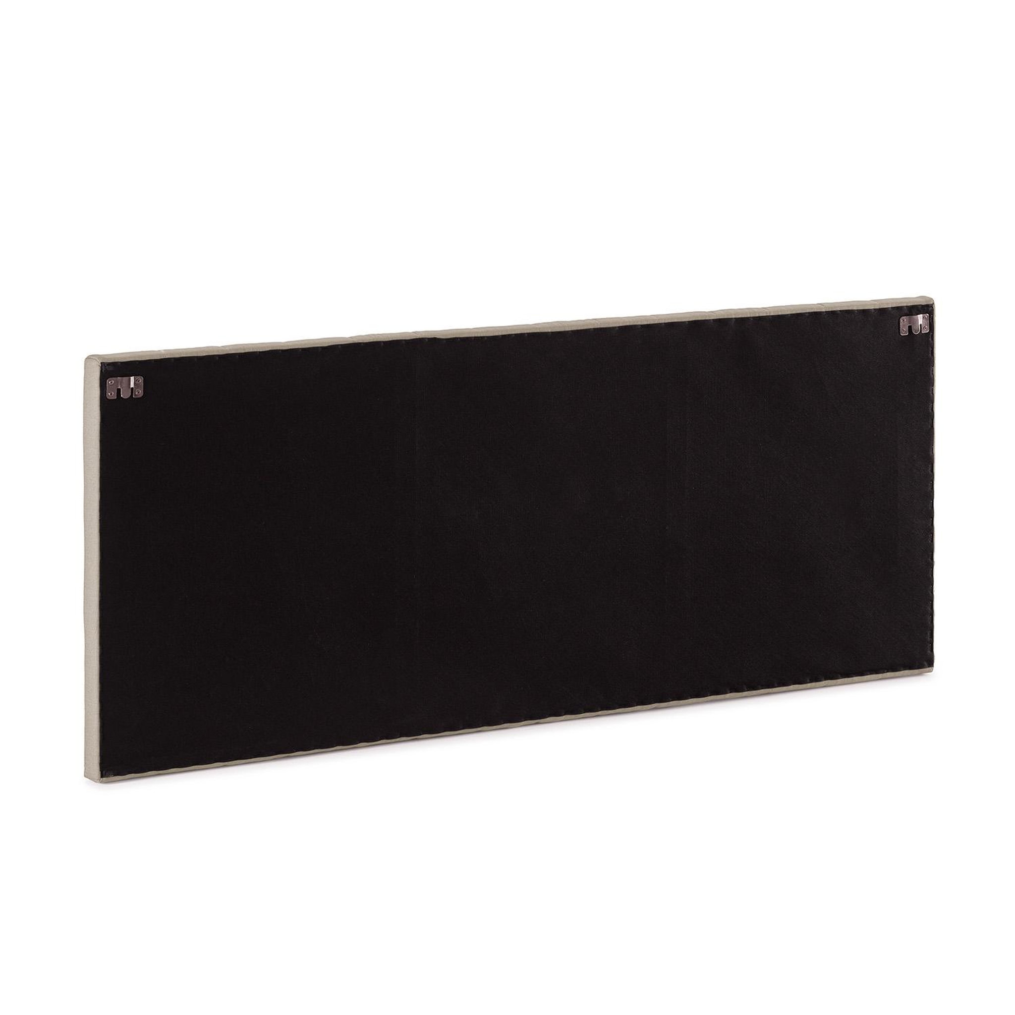 Voir la diapositive 4 : VS VENTA-STOCK Tête de lit tapissée Eris 160x60 cm Beige