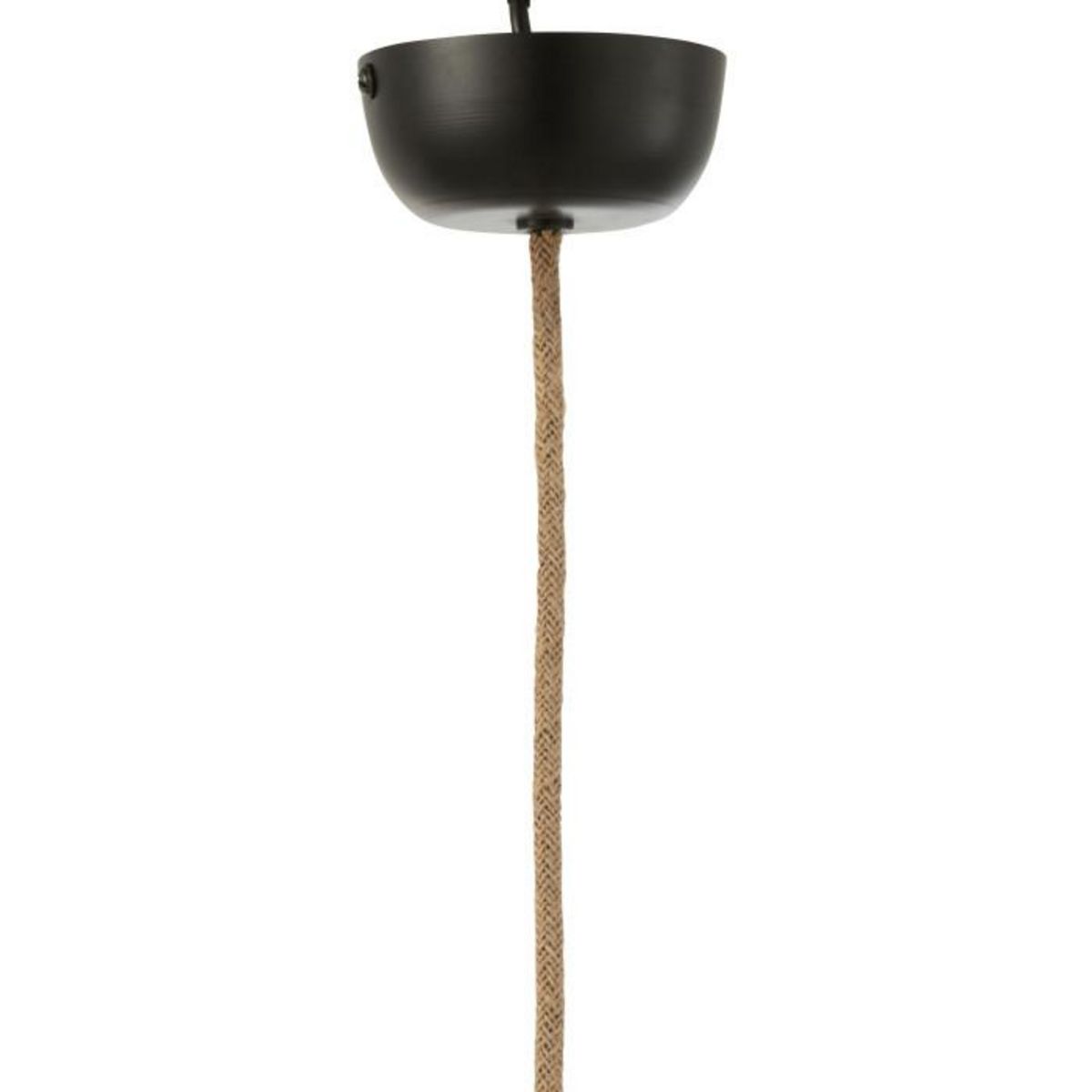 Paris Prix Lampe Suspension Boule  Feuille  50cm Naturel