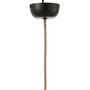 Voir la diapositive 2 : Paris Prix Lampe Suspension Boule  Feuille  50cm Naturel