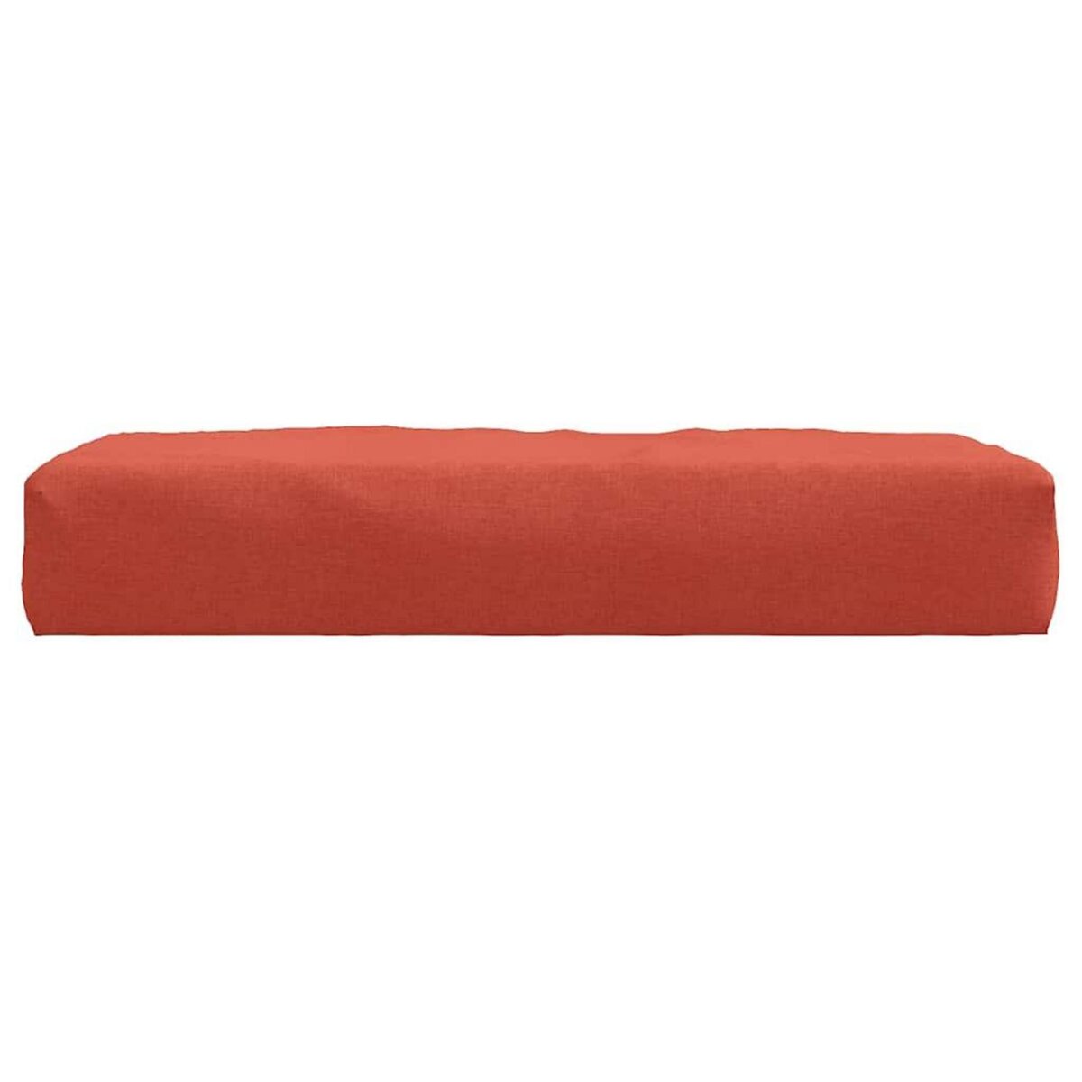 VIDAXL Coussin de palette rouge melange 60x60x10 cm tissu