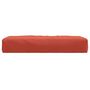 Voir la diapositive 4 : VIDAXL Coussin de palette rouge melange 60x60x10 cm tissu
