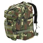 VIDAXL Sac à dos en style d armée 50 L Camouflage