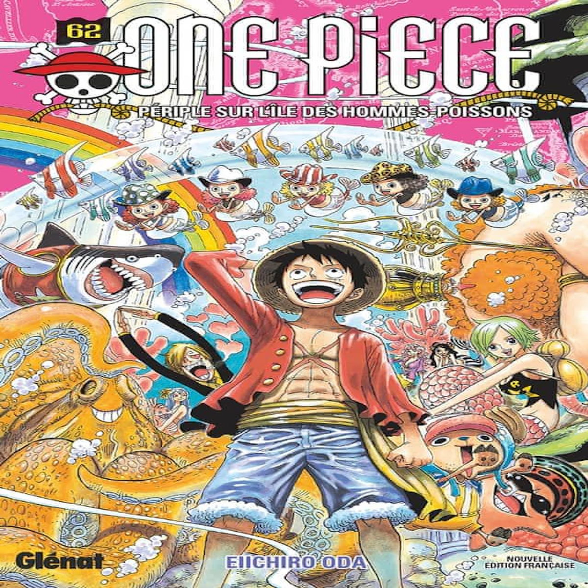 ONE PIECE TOME 62 : PERIPLE SUR L'ILE DES HOMMES-POISSONS, Oda Eiichirô