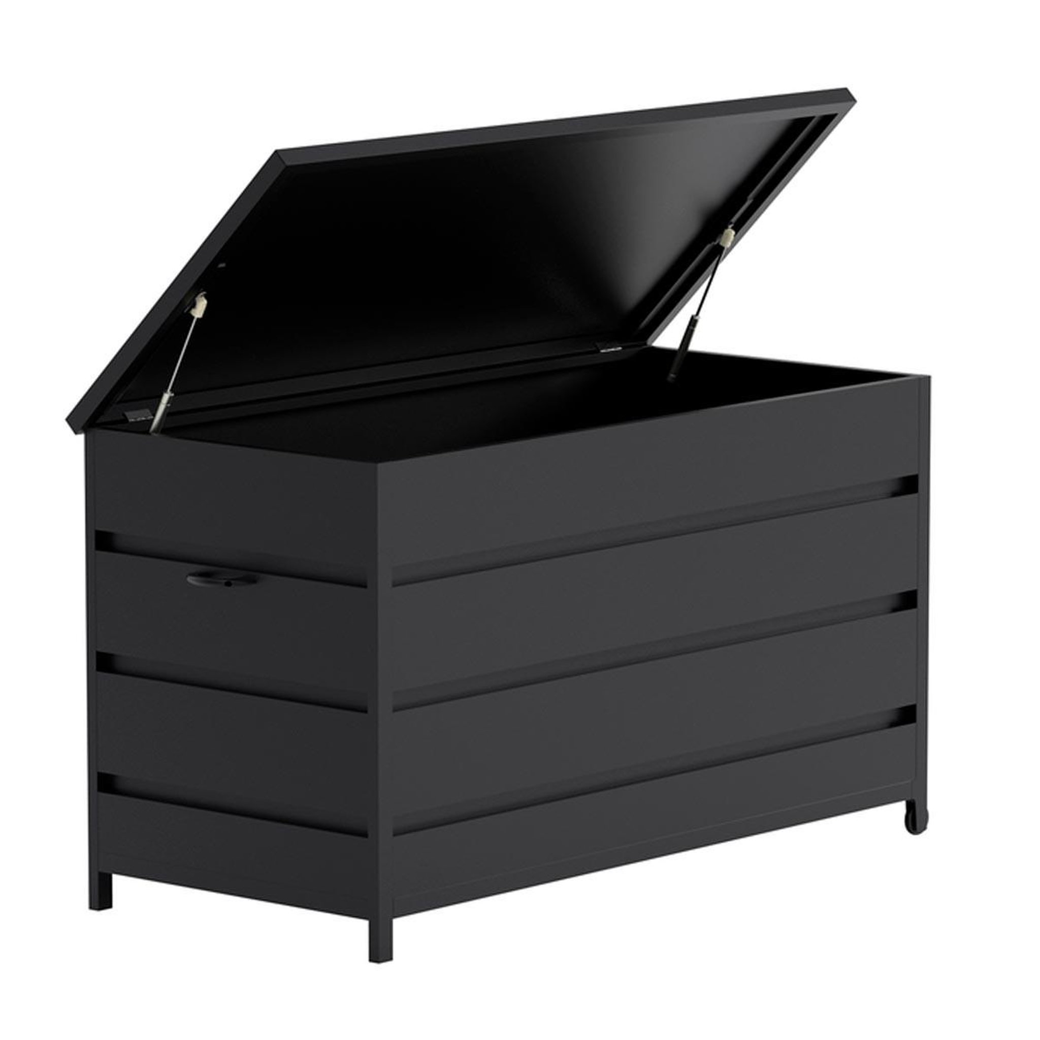 Voir la diapositive 3 : Paris Prix Coffre de jardin  nisis  130cm noir