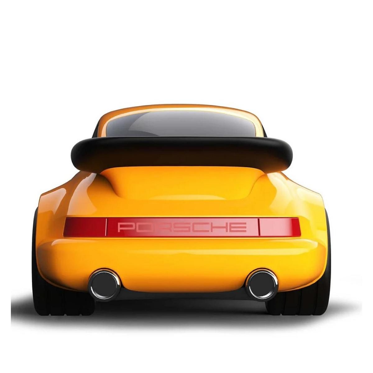 Baghera Véhicule Jouet - Porsche 911 Jaune