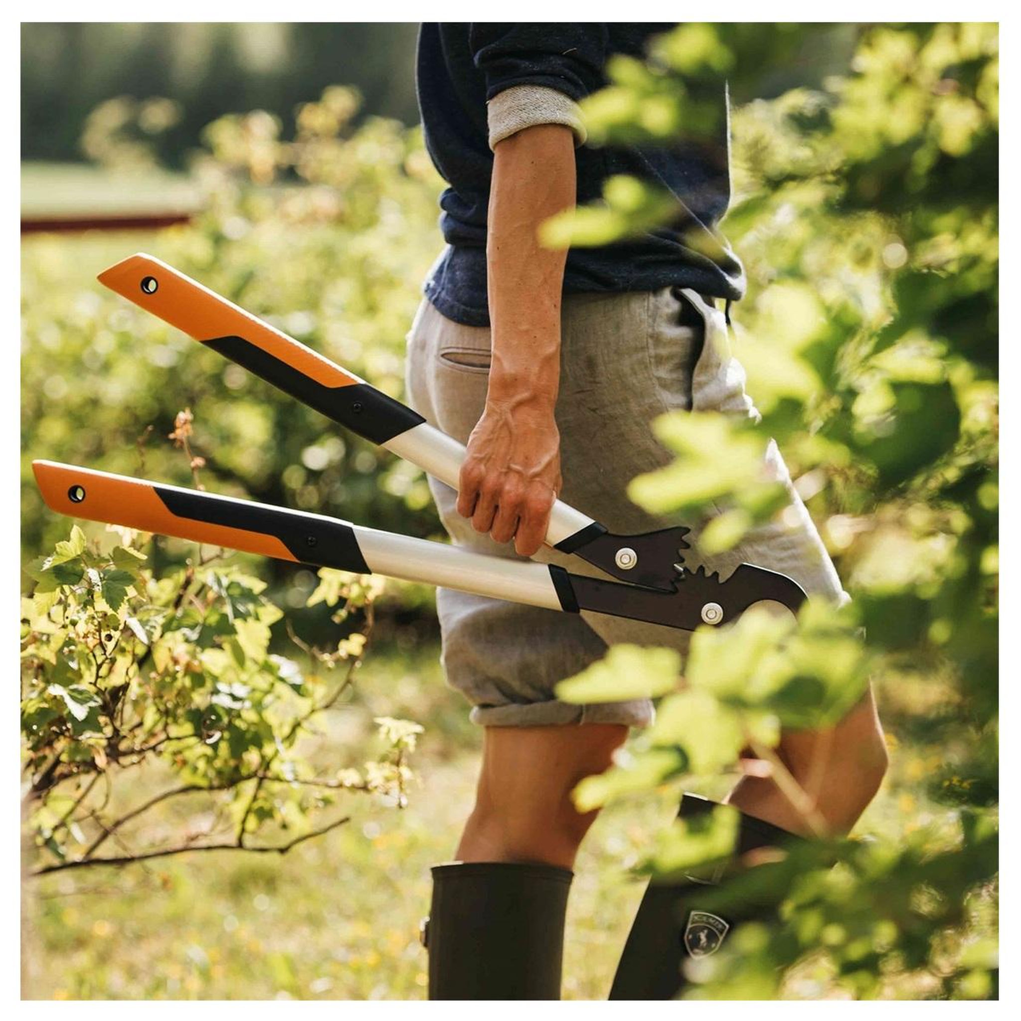 Voir la diapositive 2 : Fiskars Coupe-branches à crémaille powergear x - 1020186