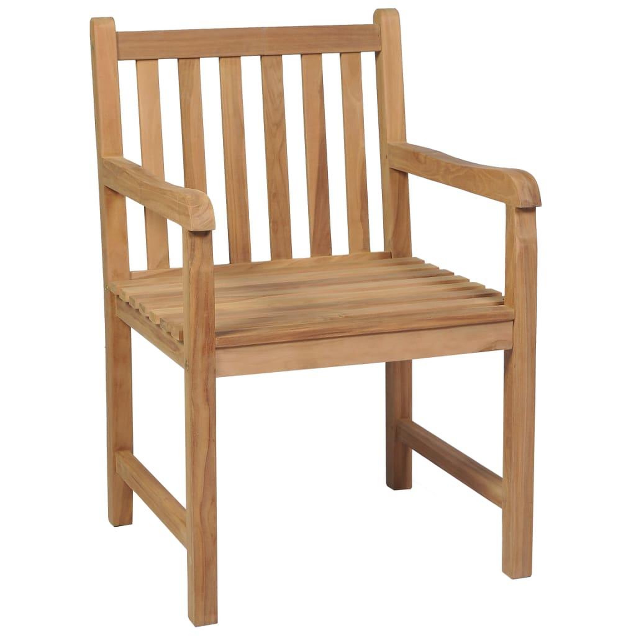 Voir la diapositive 4 : VIDAXL Chaises de jardin lot de 4 et coussins bleu Bois de teck solide