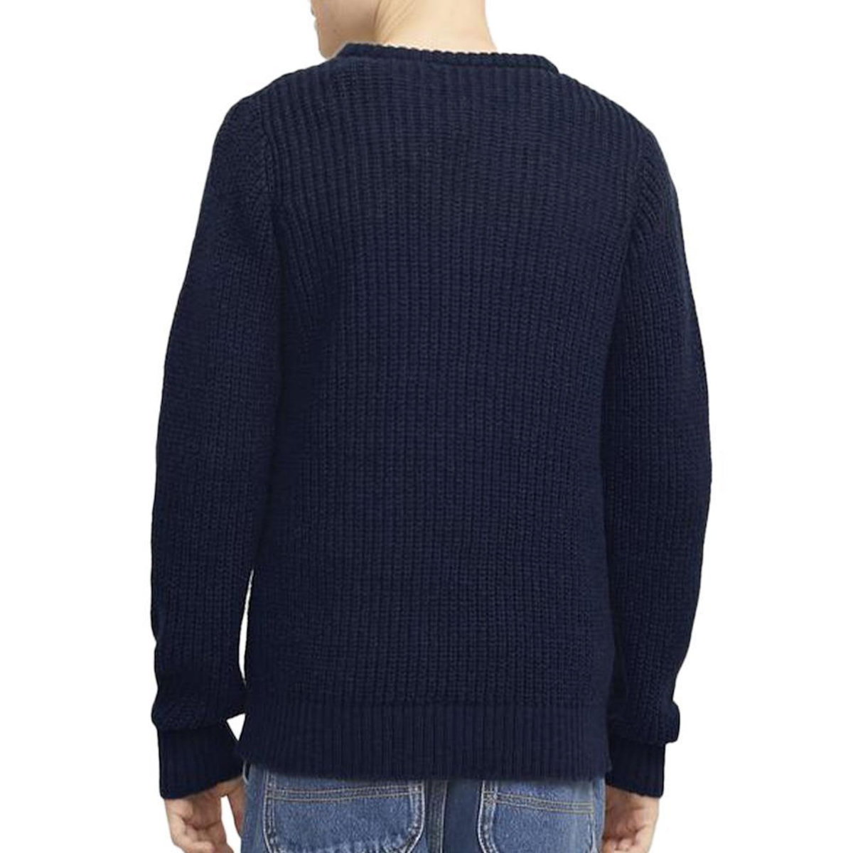 Jack & Jones Pull Marine Garçon Jack & Jones Crew Neck