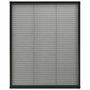 Voir la diapositive 2 : VIDAXL Moustiquaire plissee pour fenetre Aluminium Anthracite 80x100cm