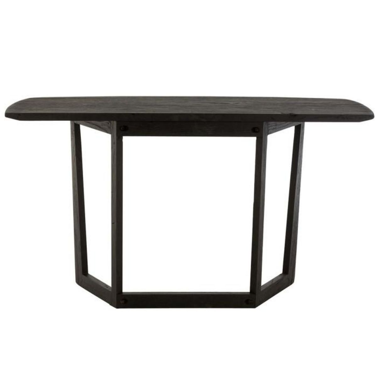 Paris Prix Console Design en Bois  Maty  140cm Noir